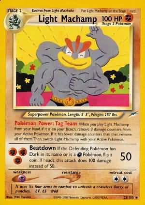 Light Machamp (25/105) [Neo Destiny Unlimited] | Total Play