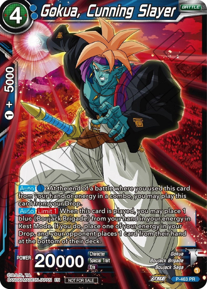 Gokua, Cunning Slayer (Z03 Dash Pack) (P-463) [Promotion Cards] | Total Play
