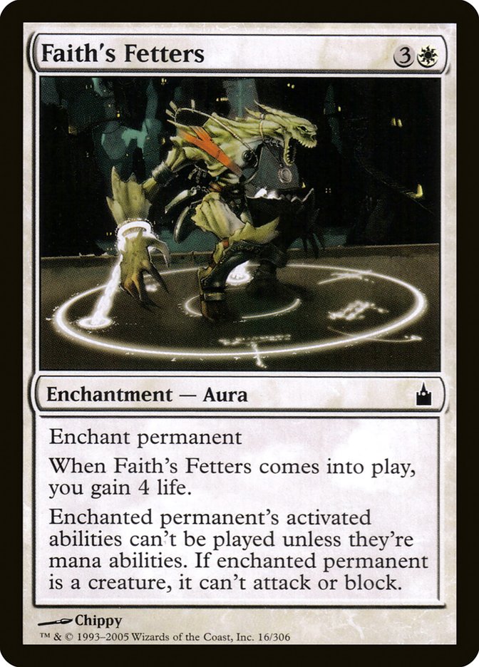 Faith's Fetters [Ravnica: City of Guilds] | Total Play