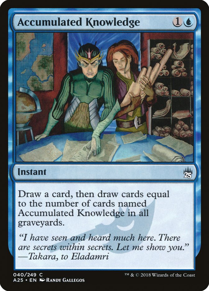 Accumulated Knowledge [Masters 25] | Total Play