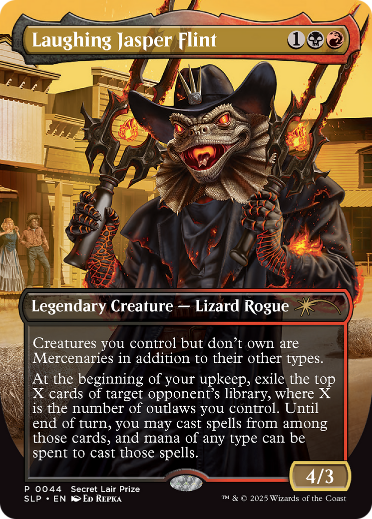 Laughing Jasper Flint [Secret Lair Showdown] | Total Play