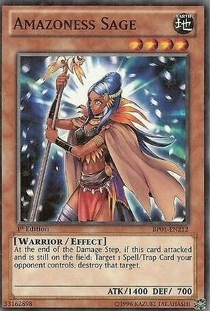 Amazoness Sage [BP01-EN212] Starfoil Rare | Total Play