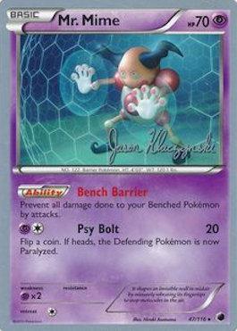 Mr. Mime (47/116) (Darkrai Deck - Jason Klaczynski) [World Championships 2013] | Total Play