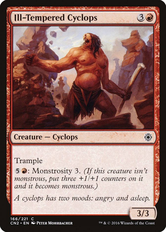 Ill-Tempered Cyclops [Conspiracy: Take the Crown] | Total Play