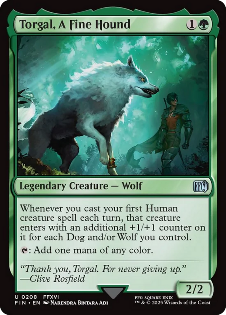 Torgal, A Fine Hound [FINAL FANTASY] | Total Play