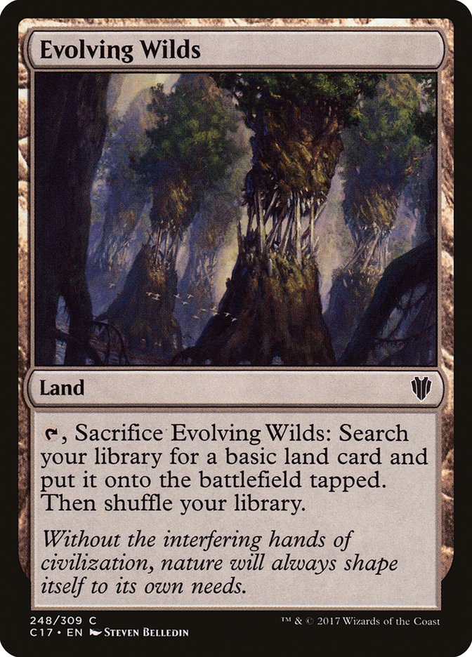 Evolving Wilds [Commander 2017] | Total Play