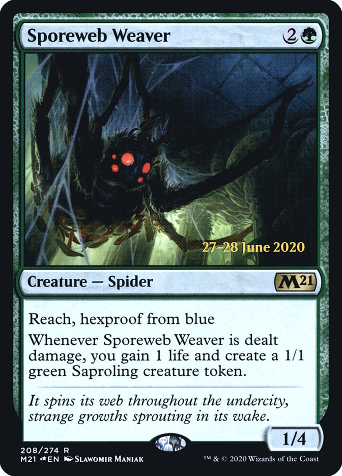 Sporeweb Weaver [Core Set 2021 Prerelease Promos] | Total Play