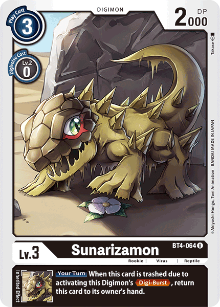 Sunarizamon [BT4-064] [Great Legend] | Total Play