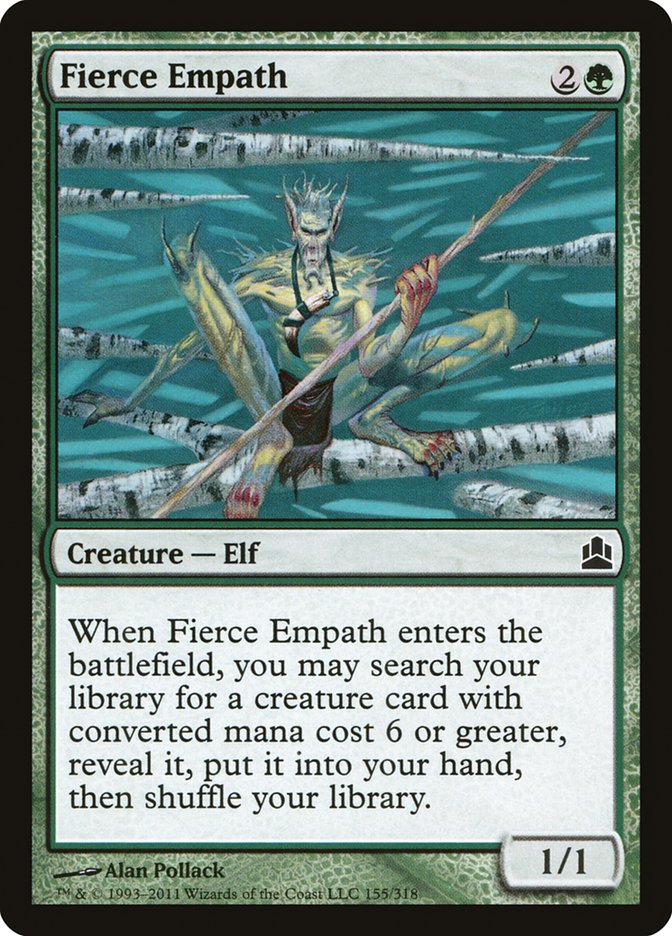 Fierce Empath [Commander 2011] | Total Play