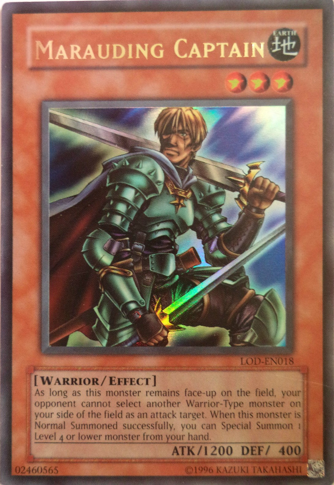 Marauding Captain [LOD-EN018] Ultra Rare | Total Play