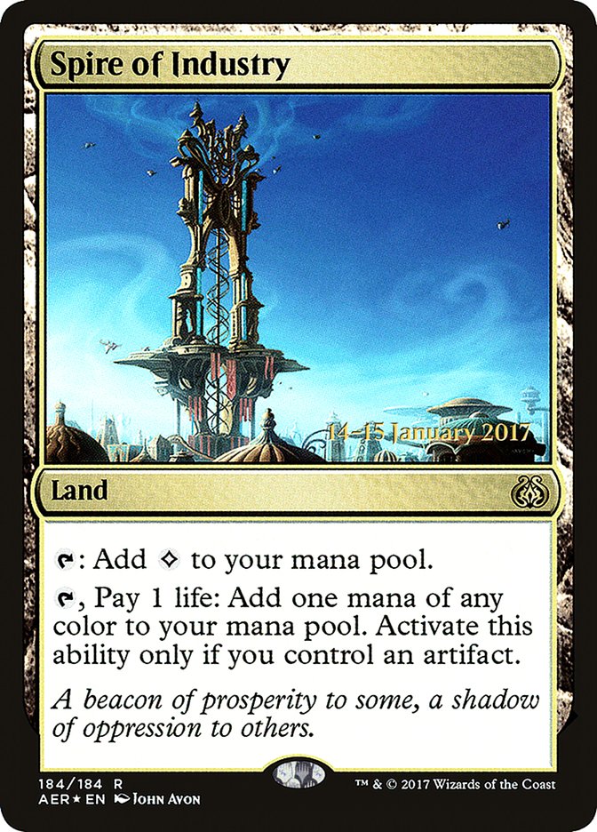 Spire of Industry [Aether Revolt Prerelease Promos] | Total Play