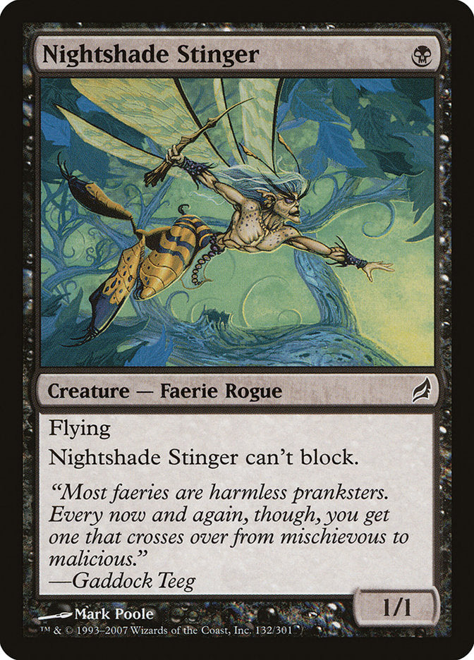 Nightshade Stinger [Lorwyn] | Total Play