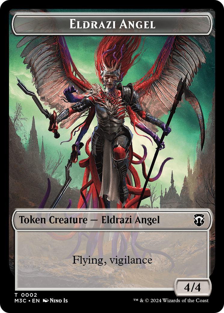 Eldrazi Scion (Ripple Foil) // Eldrazi Spawn Double-Sided Token [Modern Horizons 3 Commander Tokens] | Total Play