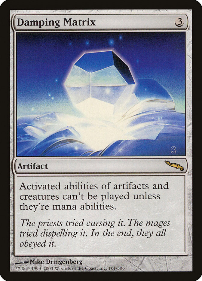 Damping Matrix [Mirrodin] | Total Play