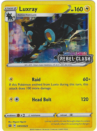 Luxray (SWSH023) (Prerelease Promo) [Sword & Shield: Black Star Promos] | Total Play