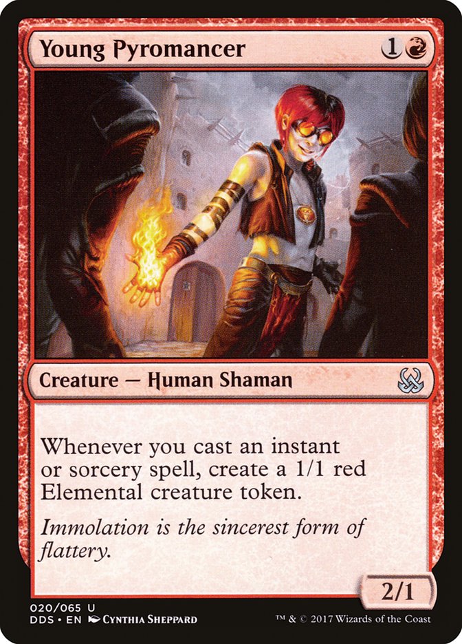 Young Pyromancer [Duel Decks: Mind vs. Might] | Total Play