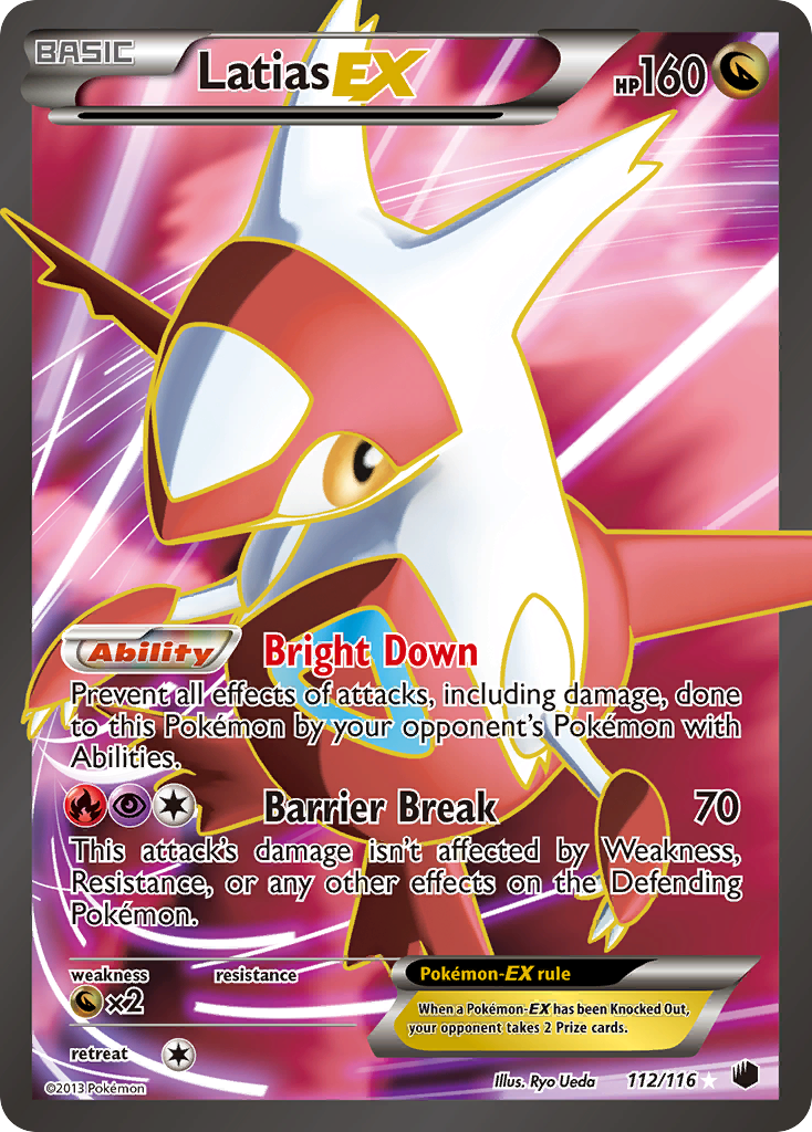 Latias EX (112/116) [Black & White: Plasma Freeze] | Total Play