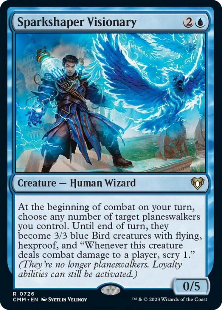 Sparkshaper Visionary [Commander Masters] | Total Play