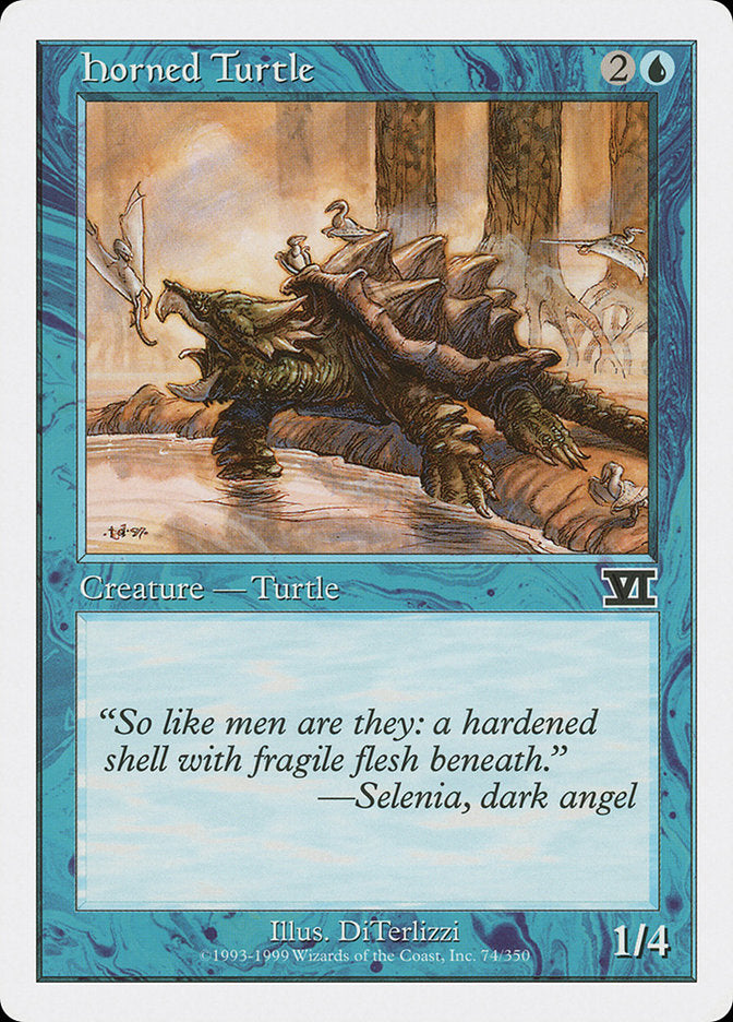 Horned Turtle [Classic Sixth Edition] | Total Play