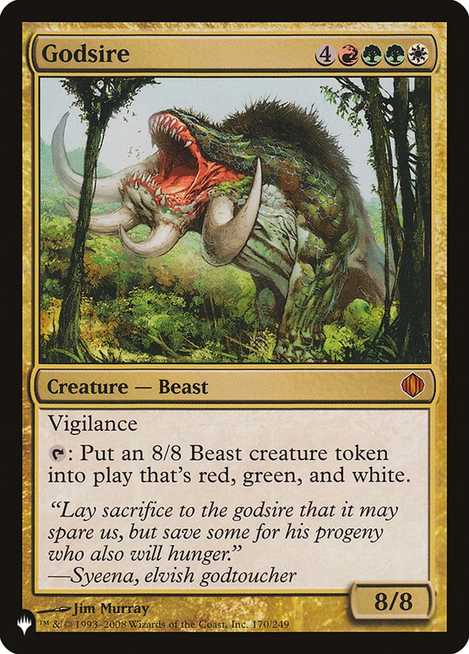 Godsire [The List] | Total Play
