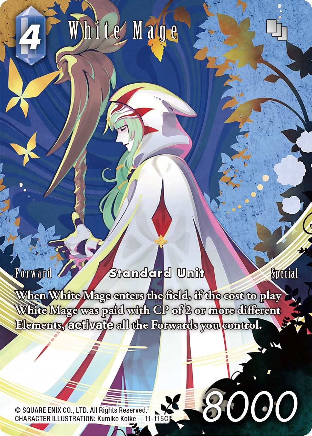 White Mage (Full Art) [Opus XI] | Total Play