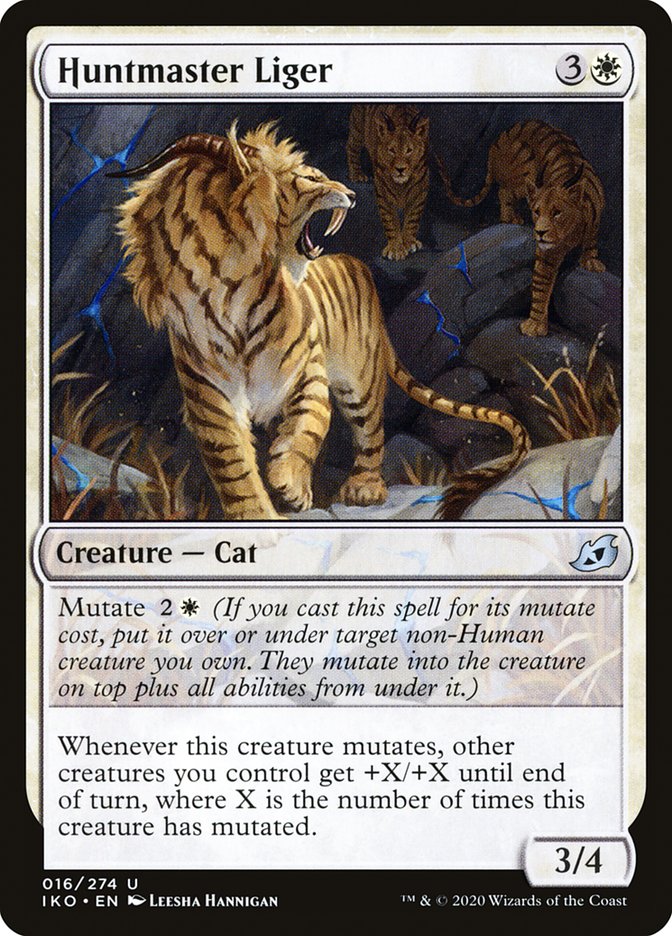 Huntmaster Liger [Ikoria: Lair of Behemoths] | Total Play