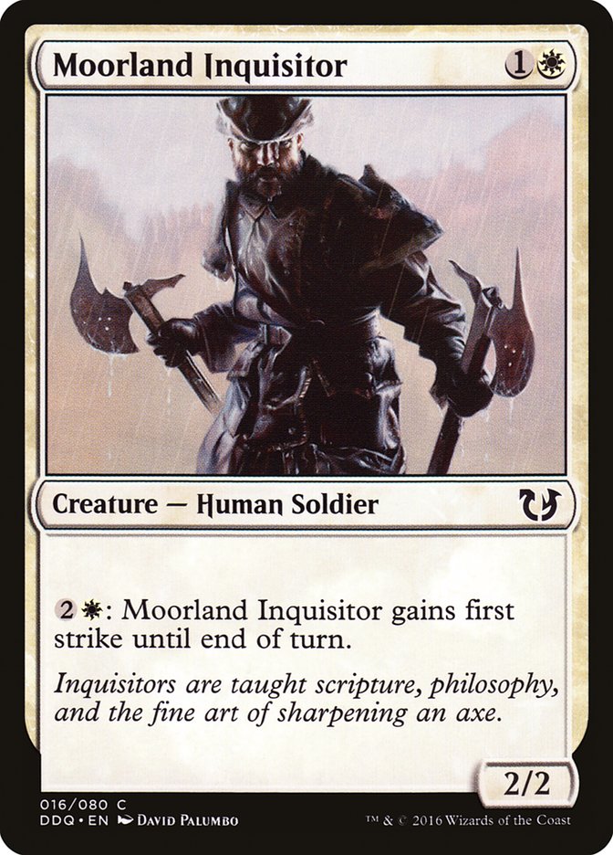 Moorland Inquisitor [Duel Decks: Blessed vs. Cursed] | Total Play