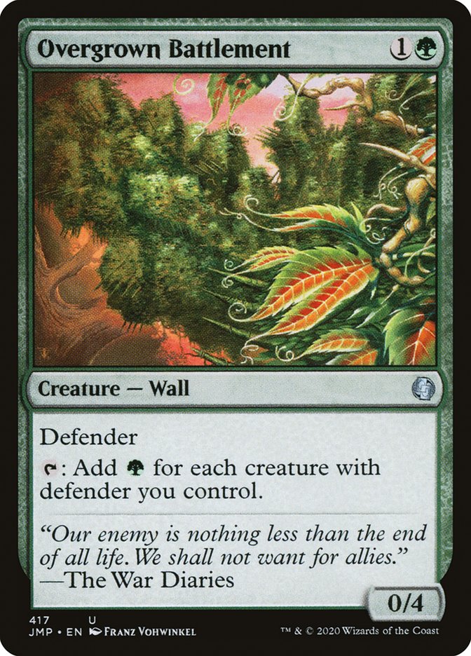 Overgrown Battlement [Jumpstart] | Total Play