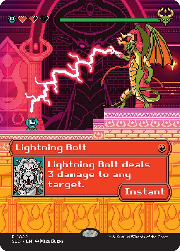 Lightning Bolt (1822) (Rainbow Foil) [Secret Lair Drop Series] | Total Play