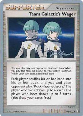 Team Galactic's Wager (115/123) (Psychic Lock - Jason Klaczynski) [World Championships 2008] | Total Play