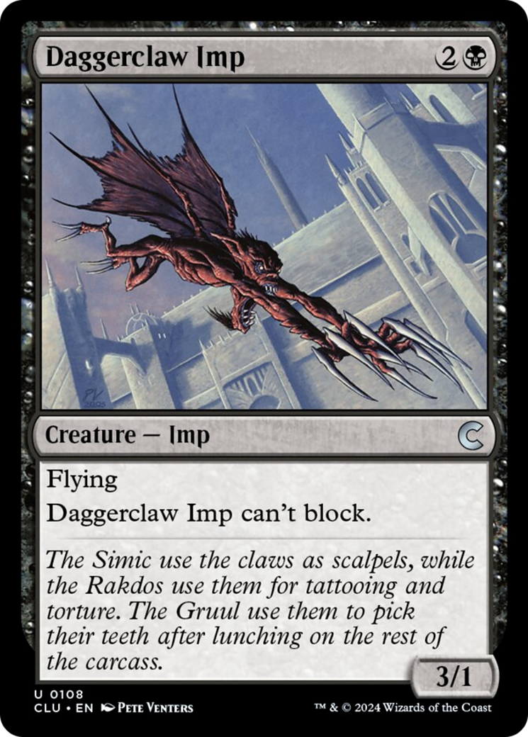 Daggerclaw Imp [Ravnica: Clue Edition] | Total Play