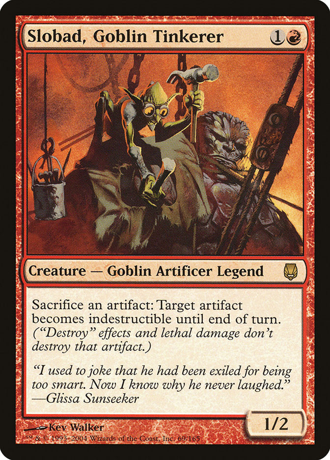 Slobad, Goblin Tinkerer [Darksteel] | Total Play