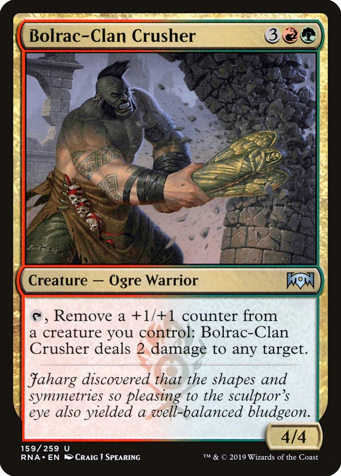 Bolrac-Clan Crusher [Ravnica Allegiance] | Total Play