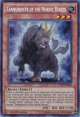Tanngnjostr of the Nordic Beasts [LC5D-EN180] Secret Rare | Total Play