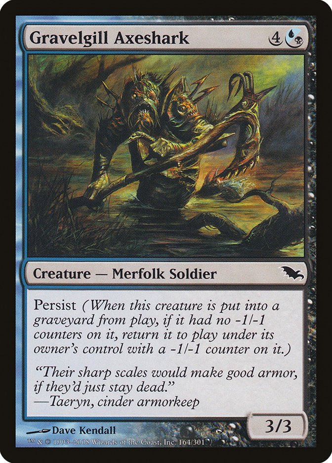 Gravelgill Axeshark [Shadowmoor] | Total Play