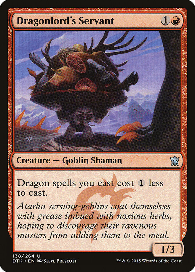 Dragonlord's Servant [Dragons of Tarkir] | Total Play