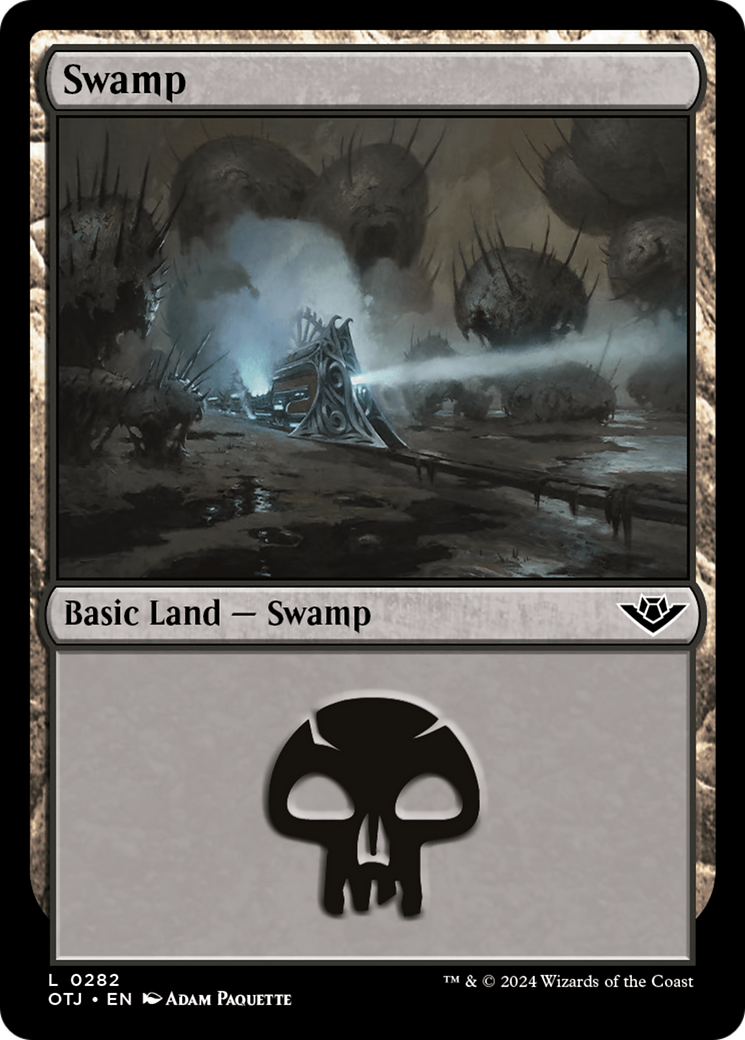 Swamp (0282) [Outlaws of Thunder Junction] | Total Play