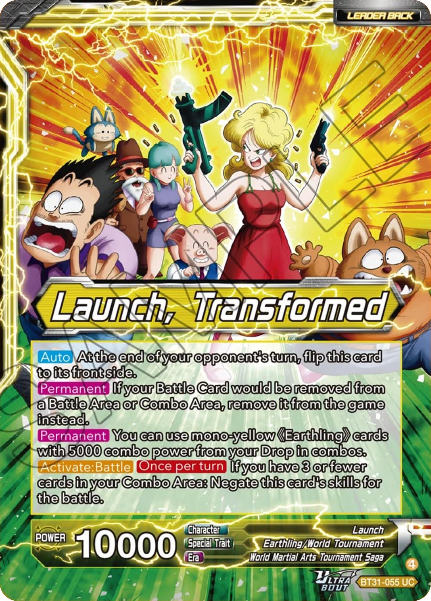 Launch // Launch, Transformed (BT31-055) [Impact Beyond Dimensions] | Total Play