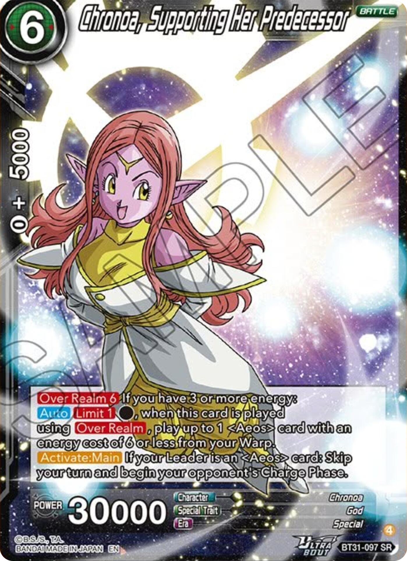 Chronoa, Supporting Her Predecessor (BT31-097) [Impact Beyond Dimensions] | Total Play