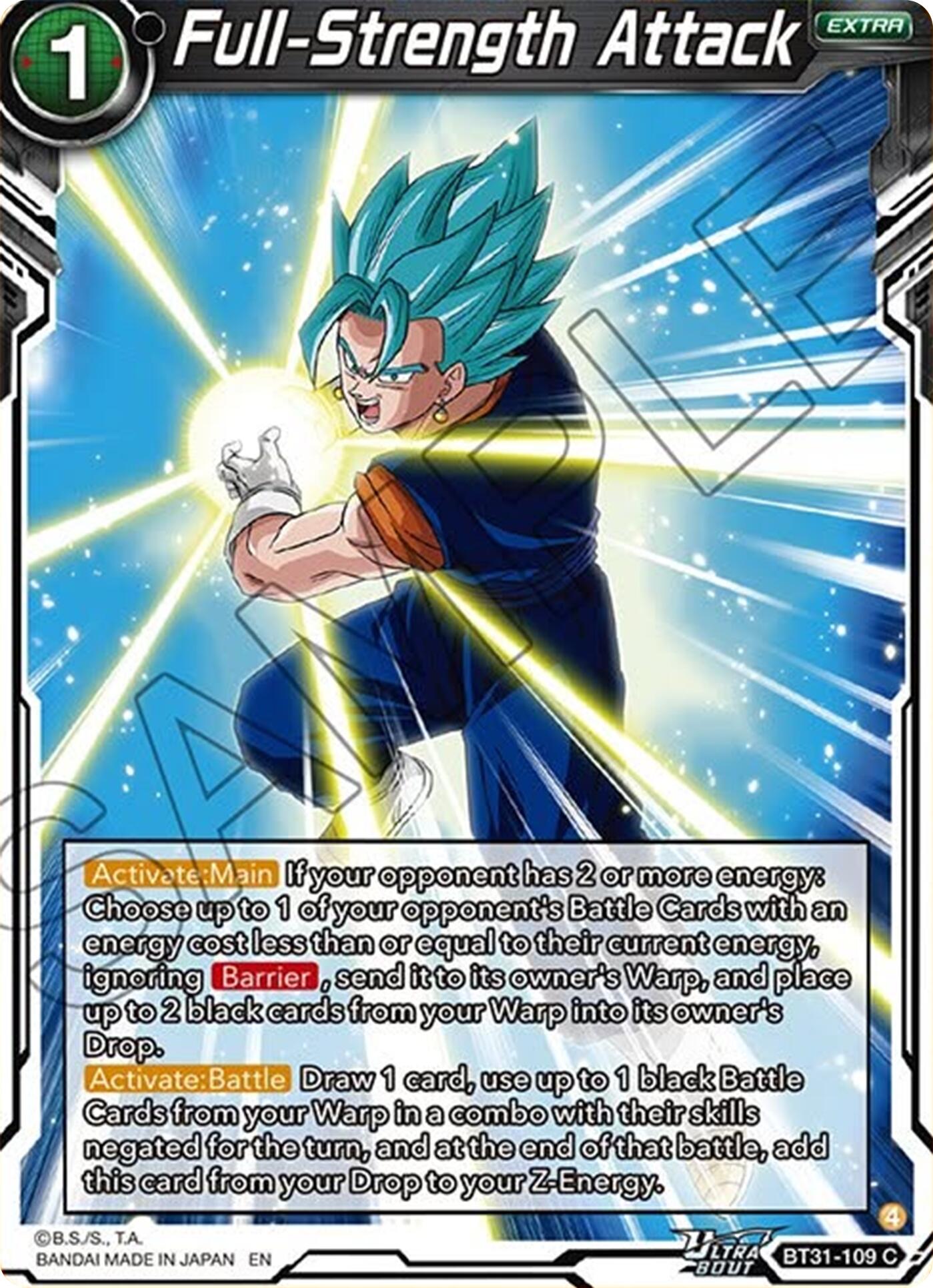 Full-Strength Attack (BT31-109) [Impact Beyond Dimensions] | Total Play