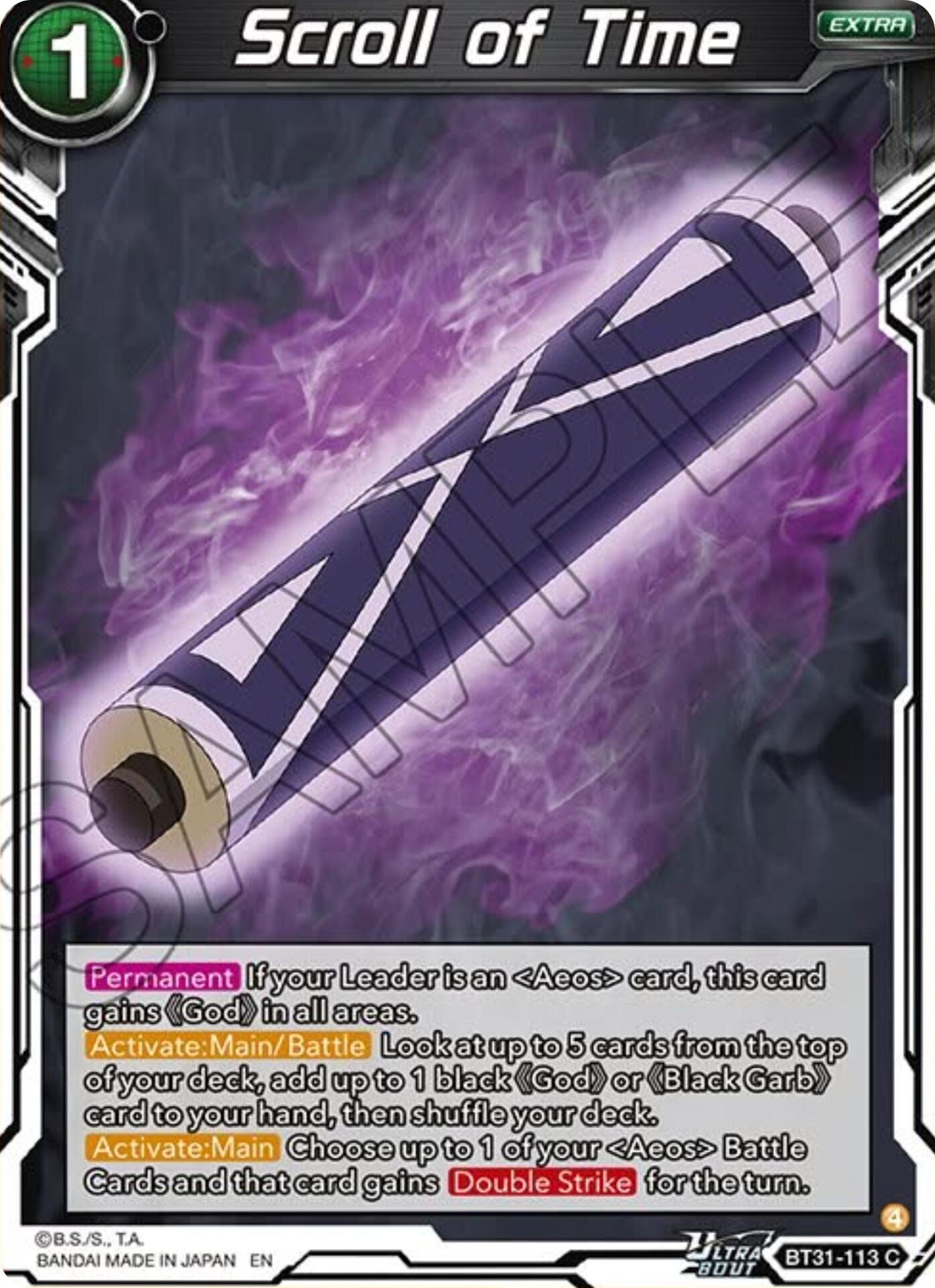 Scroll of Time (BT31-113) [Impact Beyond Dimensions] | Total Play
