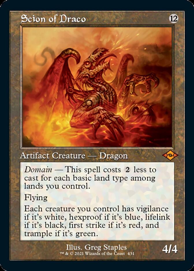 Scion of Draco (Retro) [Modern Horizons 2] | Total Play