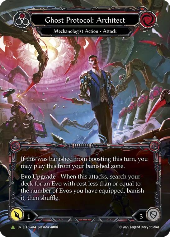 Ghost Protocol: Architect [LGS444] (Promo)  Cold Foil | Total Play