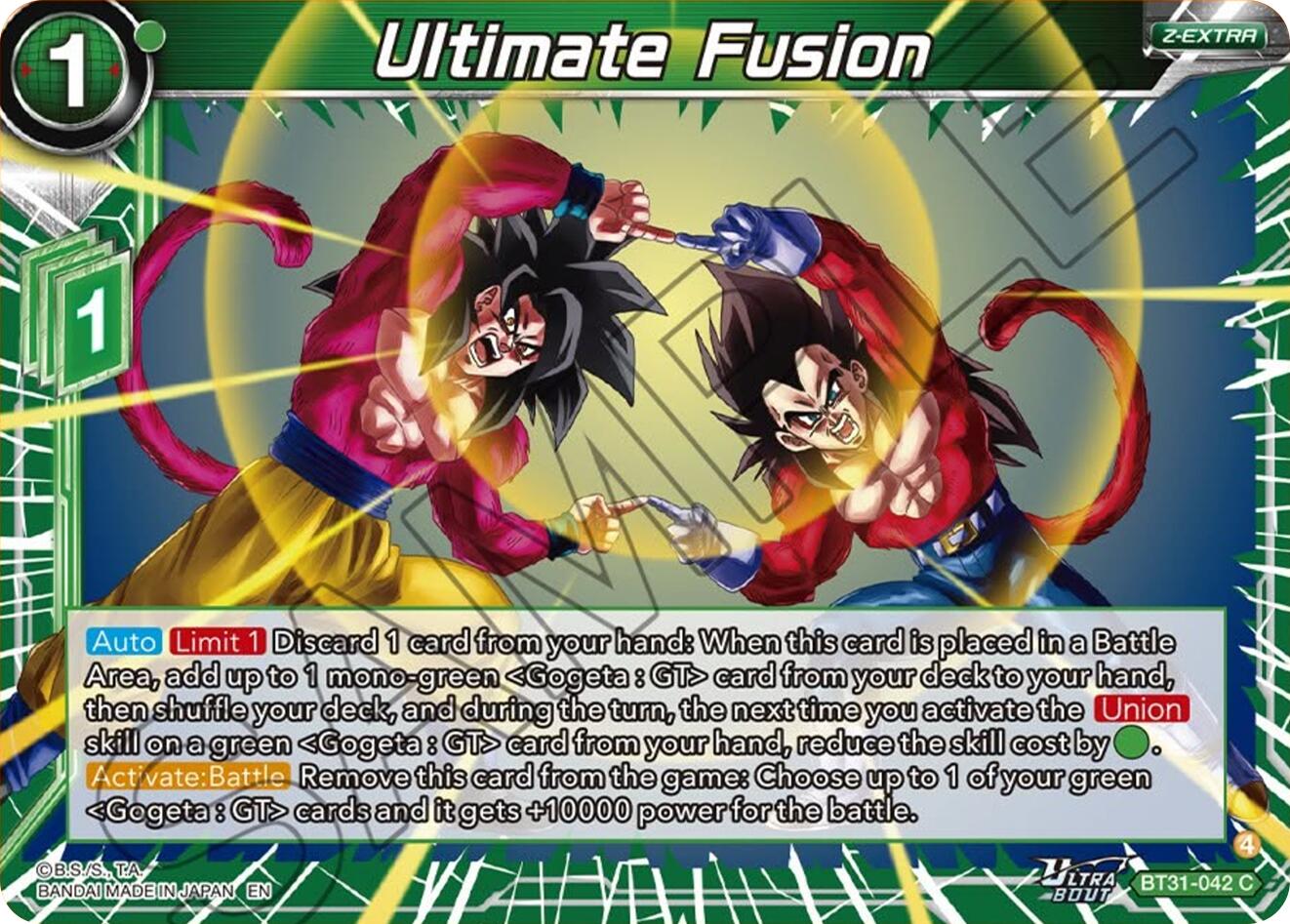 Ultimate Fusion (BT31-042) [Impact Beyond Dimensions] | Total Play