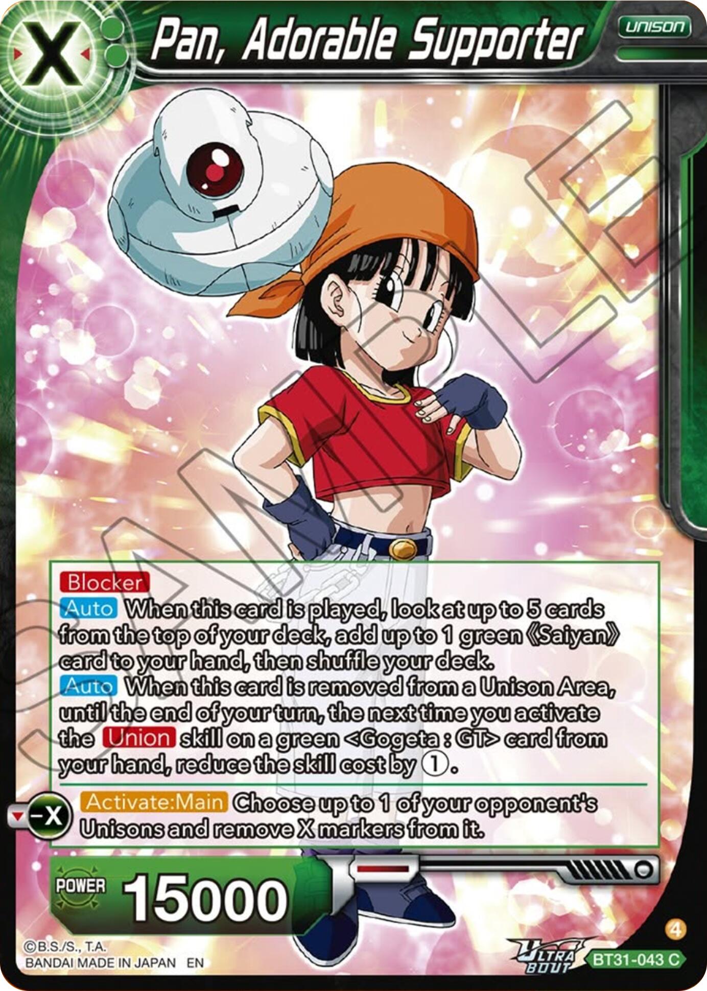Pan, Adorable Supporter (BT31-043) [Impact Beyond Dimensions] | Total Play
