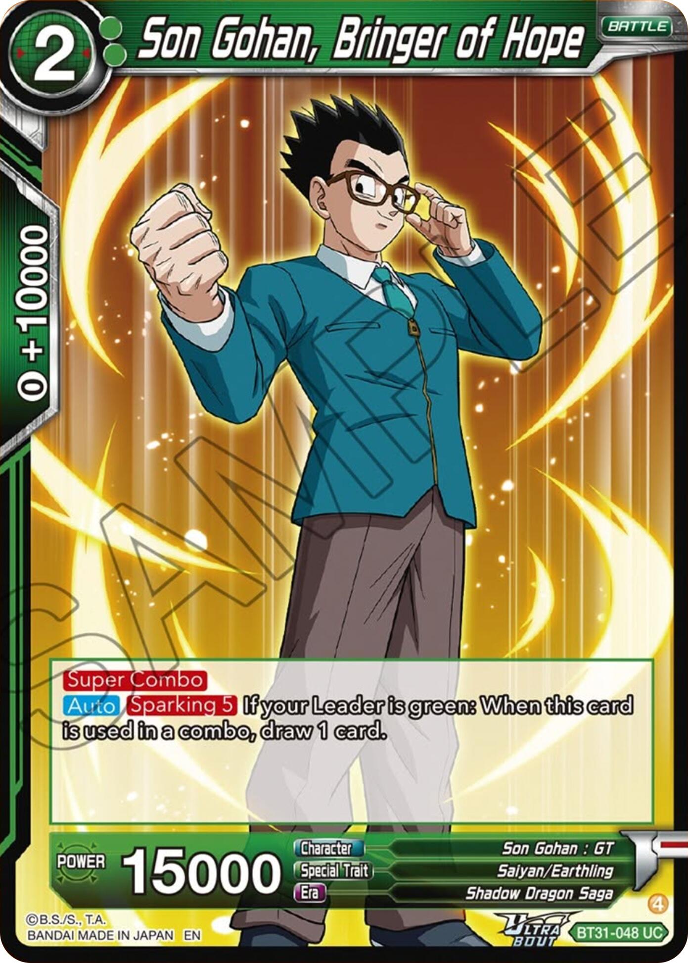 Son Gohan, Bringer of Hope (BT31-048) [Impact Beyond Dimensions] | Total Play