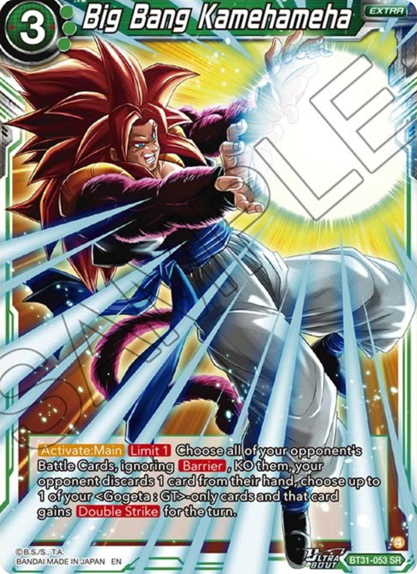 Big Bang Kamehameha (BT31-053) [Impact Beyond Dimensions] | Total Play