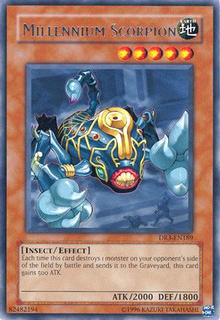 Millennium Scorpion [DR3-EN189] Rare | Total Play