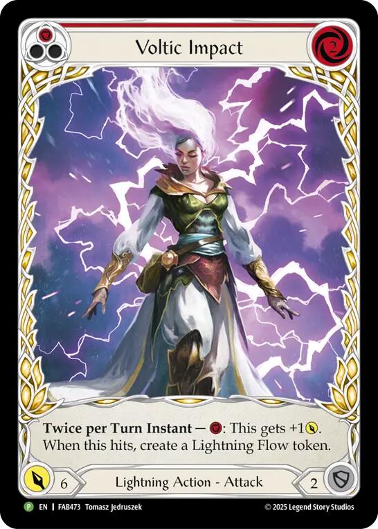 Voltic Impact [FAB473] (Promo)  Rainbow Foil | Total Play