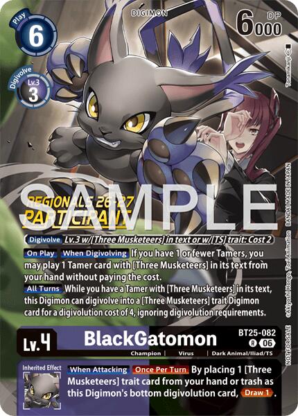 BlackGatomon [BT25-082] (Regionals 26-27 Season 2 Participant) [Dual Revolution] | Total Play